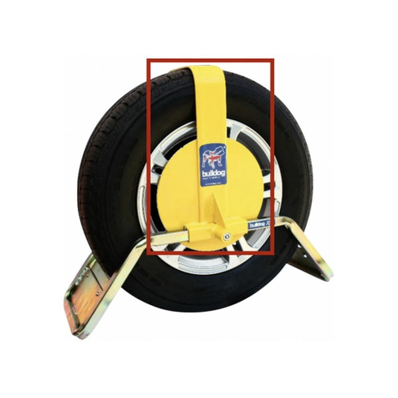 Bulldog QD Wheel Clamp - Replacement Top Arm and Lock