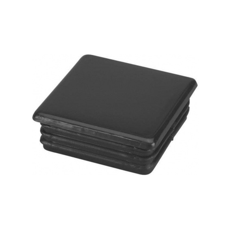 Bulldog SP12A Black Square Cap for posts