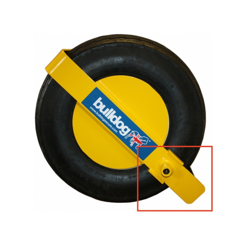 Bulldog Trailclamp Wheel Clamp - Returns Piece